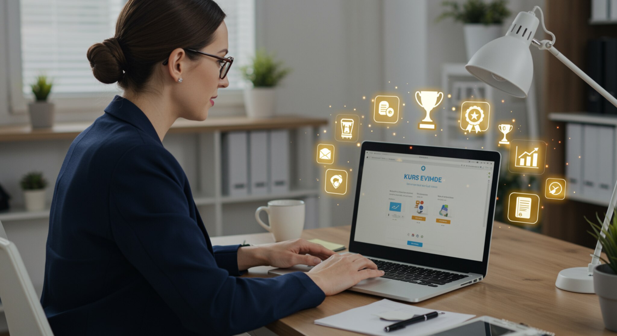 KURS EVİMDE Ofis Görünümü